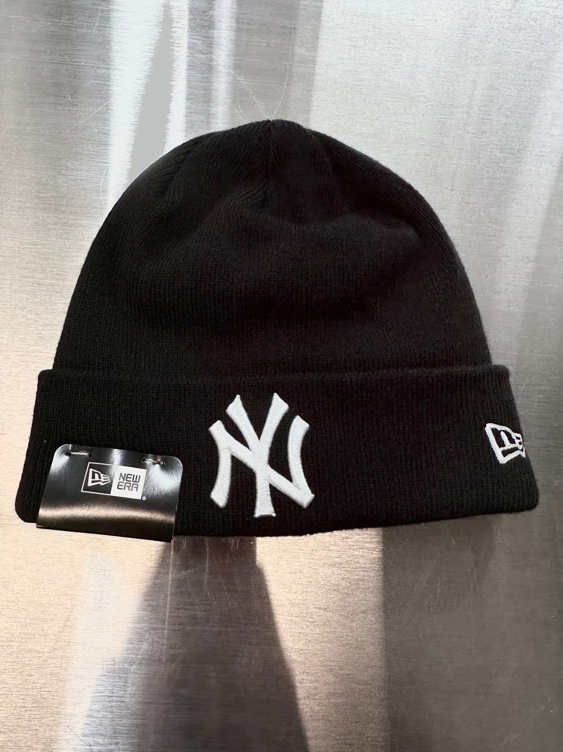 뉴에라 뉴욕 양키스 블랙 비니 [새상품] 상품이미지1
