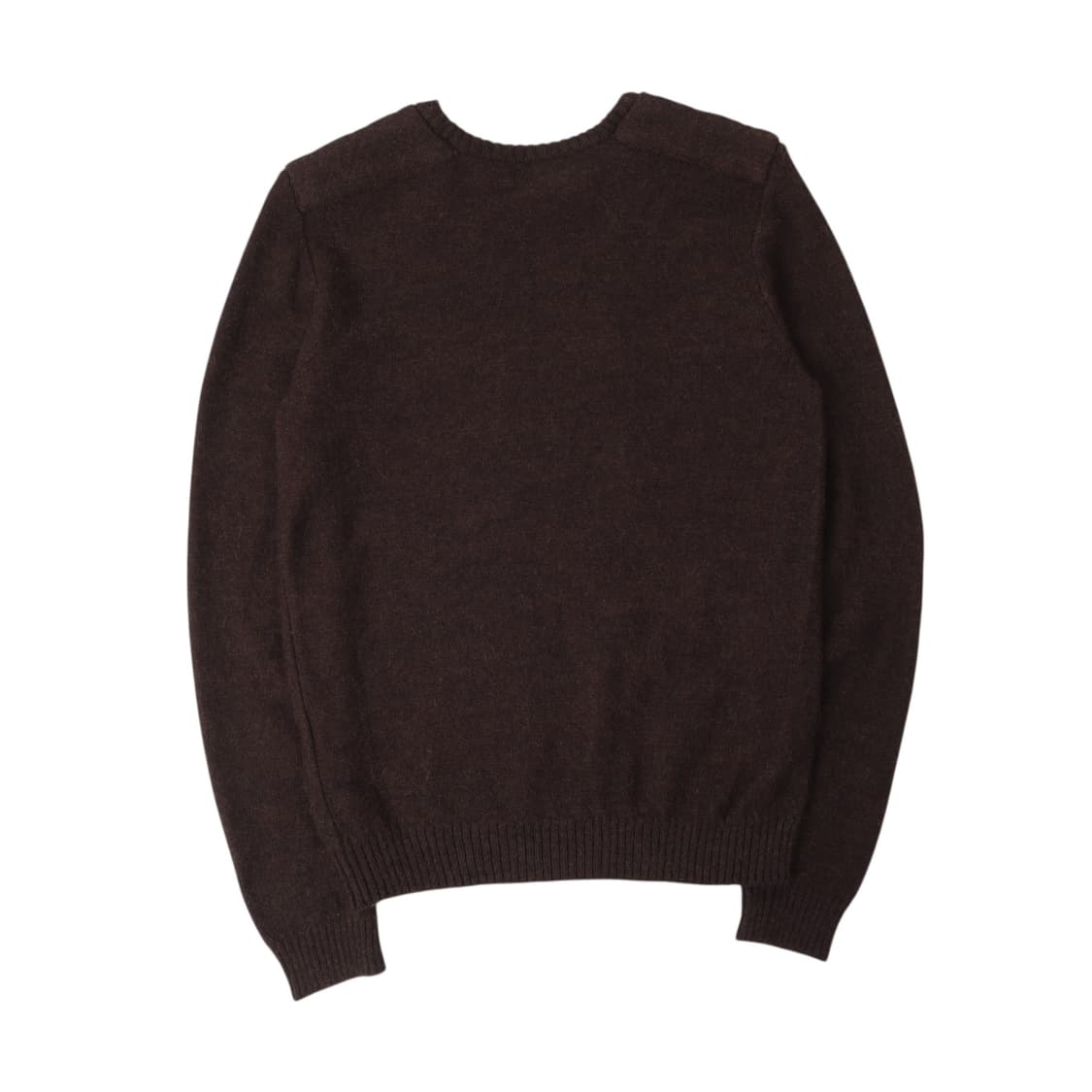 라코스테 다크브라운 울 알파카 모헤어 니트 상품이미지5