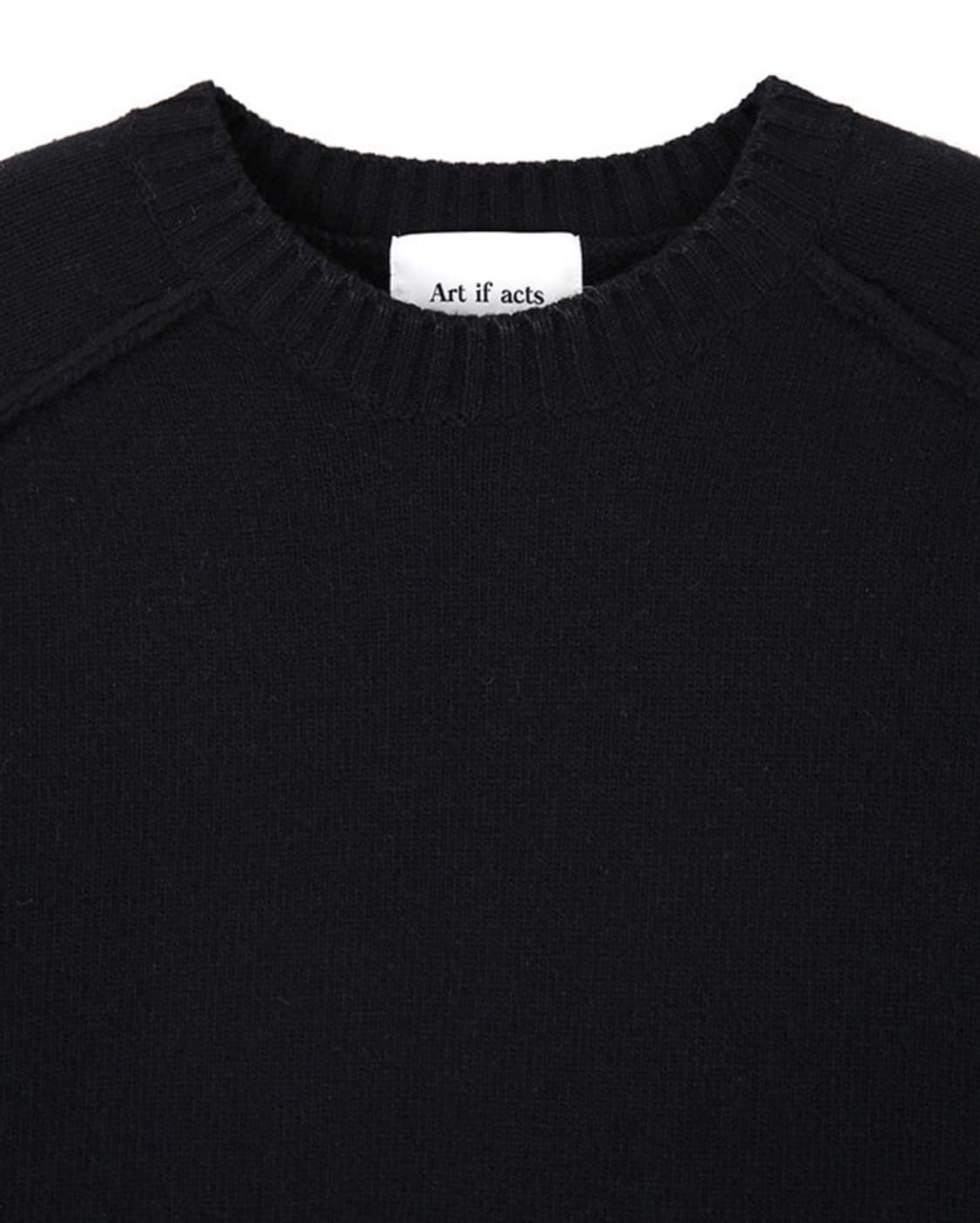 아트이프액츠 Fingerhole Saddle Neck Knit_Dark 상품이미지5