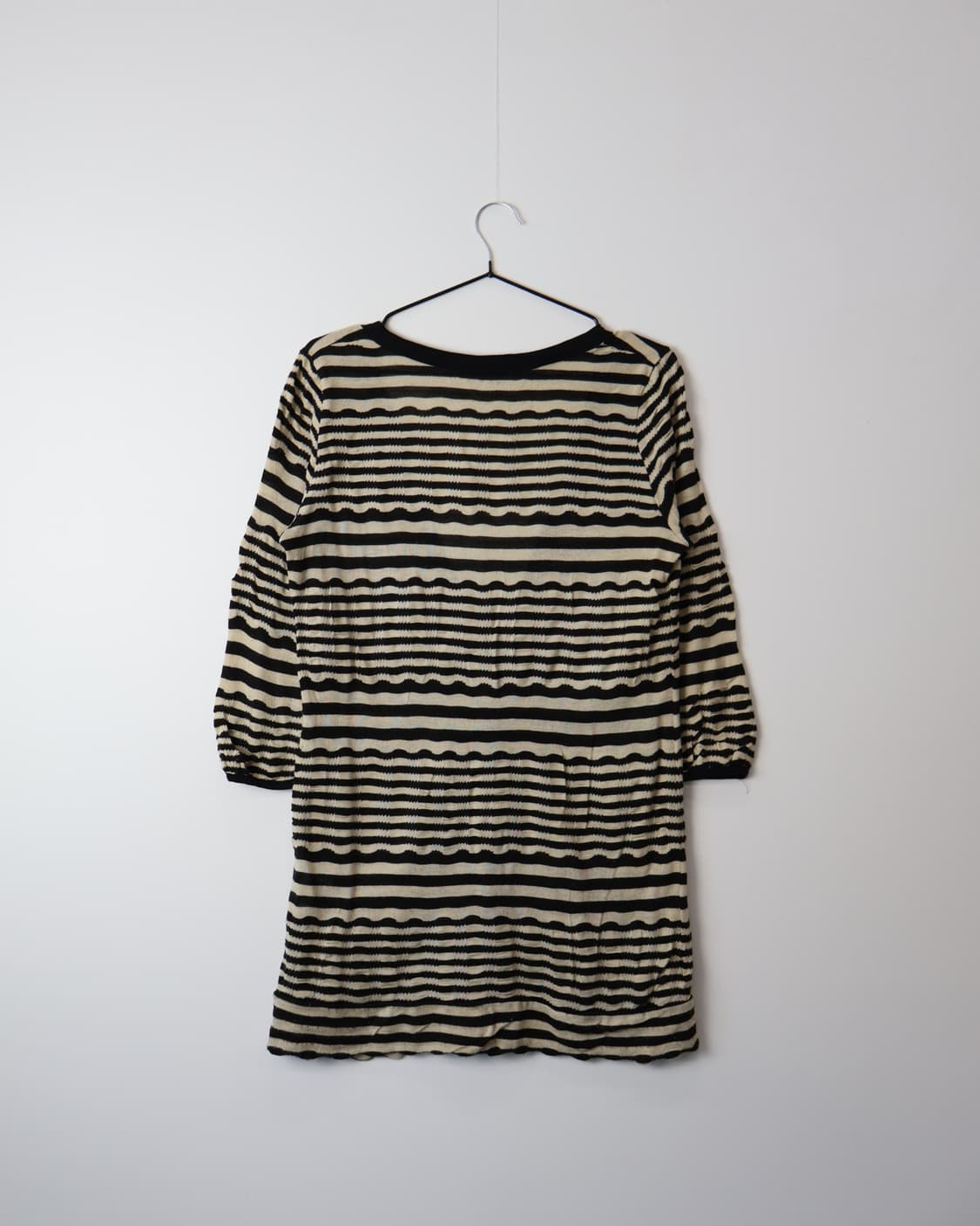 Ray Beams Wavy Striped Knit Cardigan 상품이미지5
