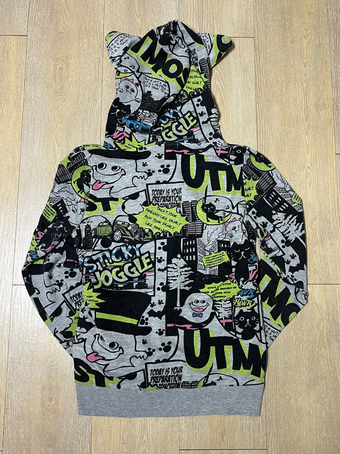 그래픽 후드집업 상품이미지6