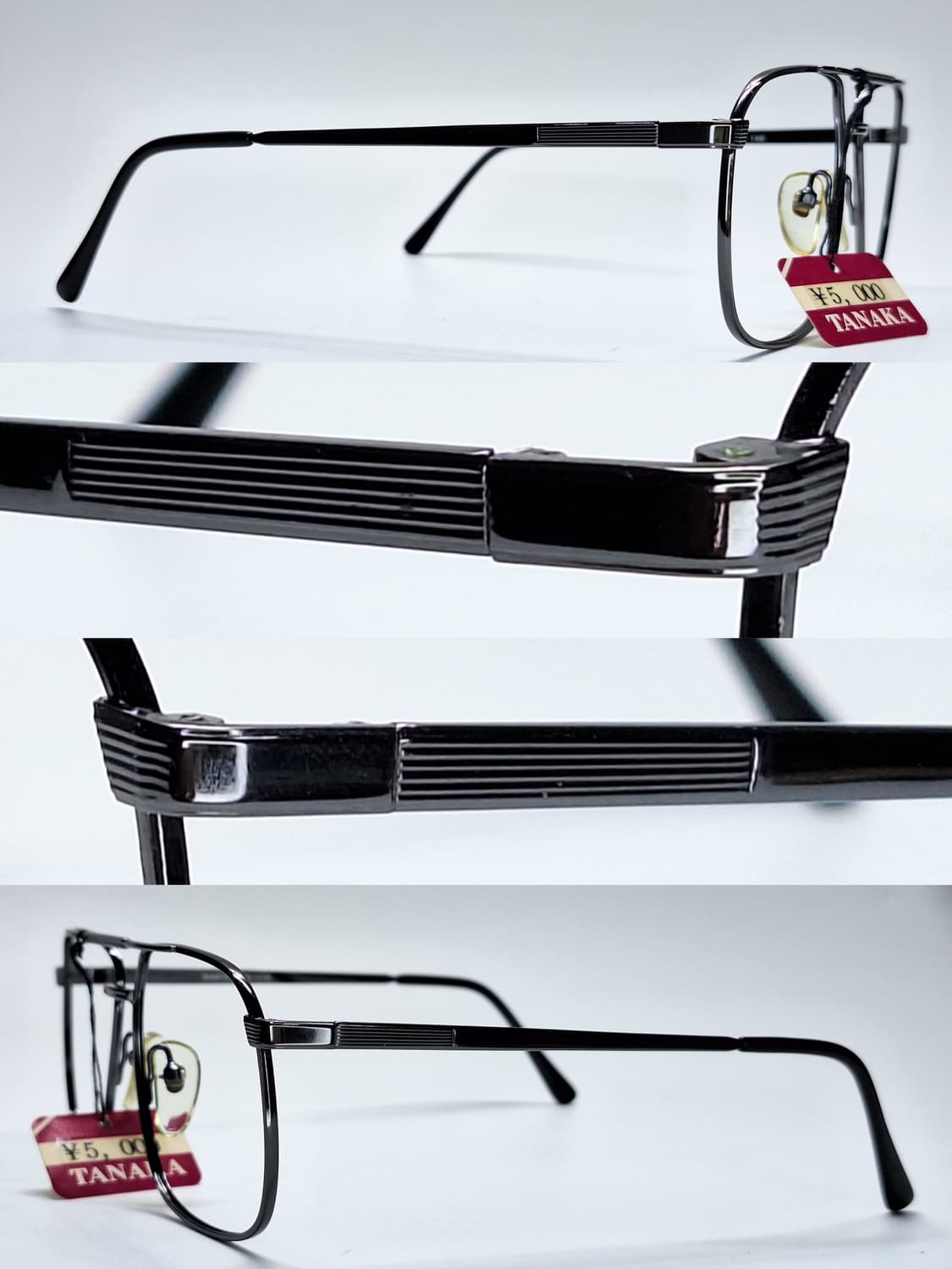 일본 빈티지 데드스톡(미사용)/Wanted wa-116 투브릿지 안경테 상품이미지4