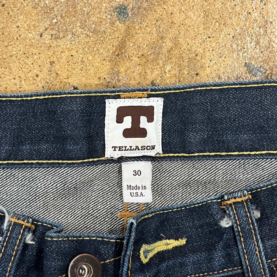 [정품/30] Tellason 청바지 데님 팬츠 b15 상품이미지5