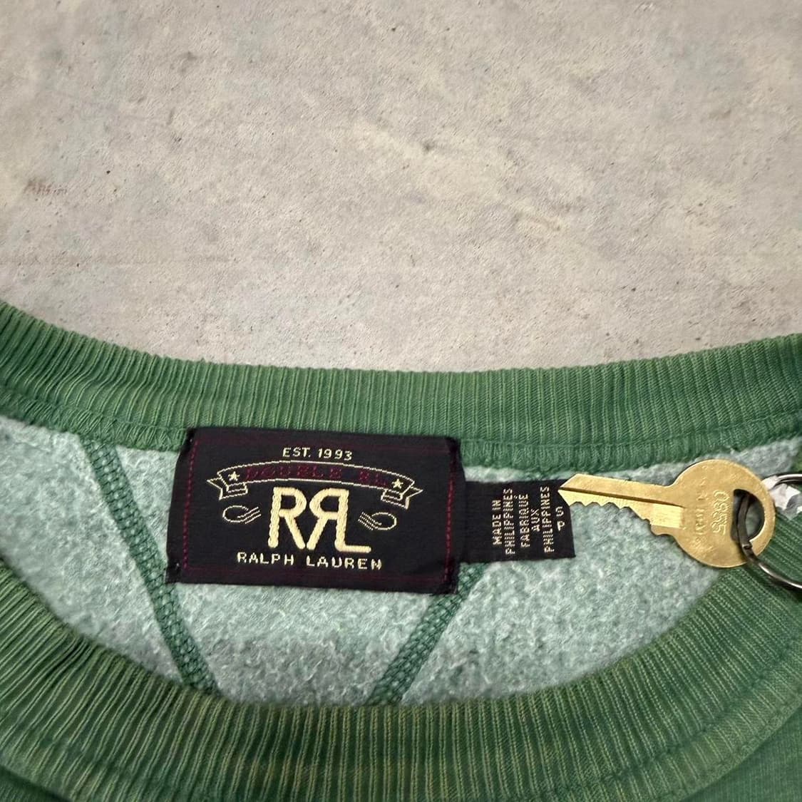 RRL 더블알엘 아메리카 워크웨어 스웻셔츠 상품이미지4