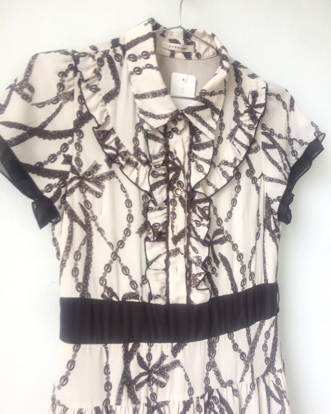 Axes femme pattern point onepiece 상품이미지3