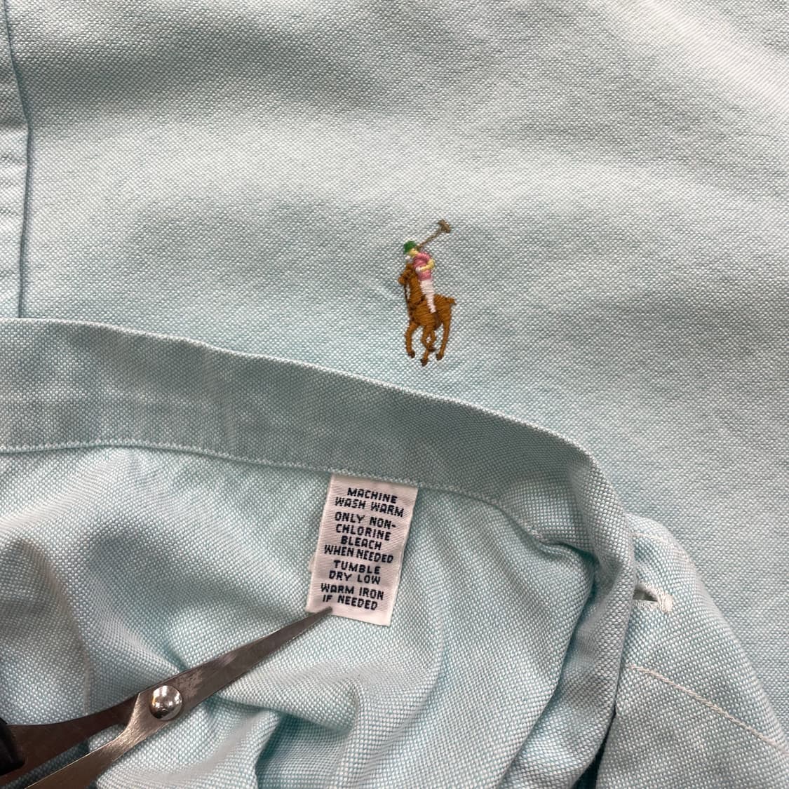 (M) POLO 폴로 랄프로렌 솔리드 셔츠 클래식핏 상품이미지10