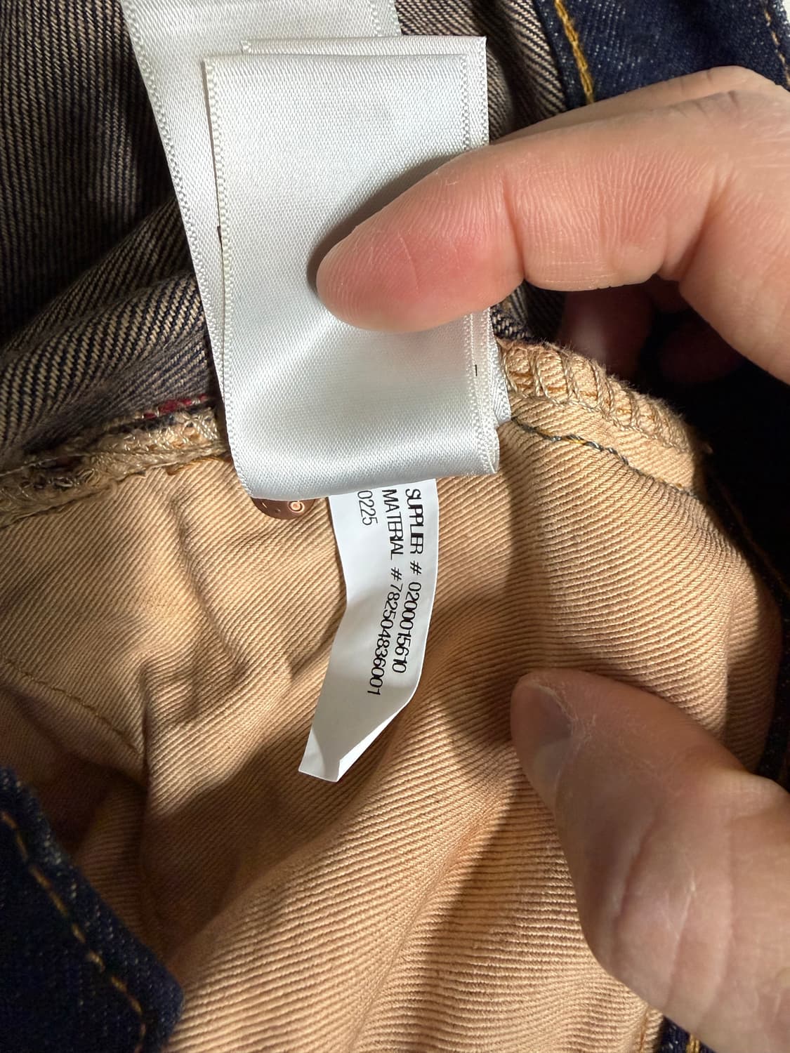 rrl 더블알엘 스트레이트핏 원워시 셀비지 진 상품이미지5