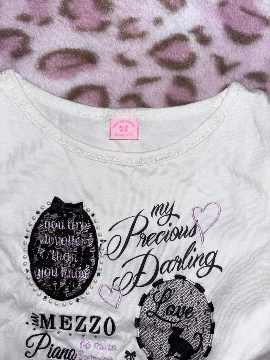 메조피아노 롱슬리브 화이트 상품이미지2