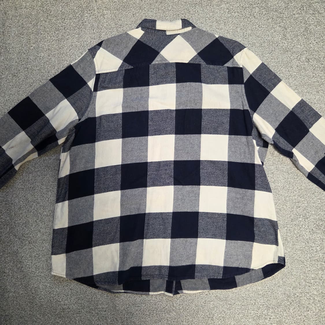 Natural 플란넬 체크셔츠 L(100) 상품이미지6