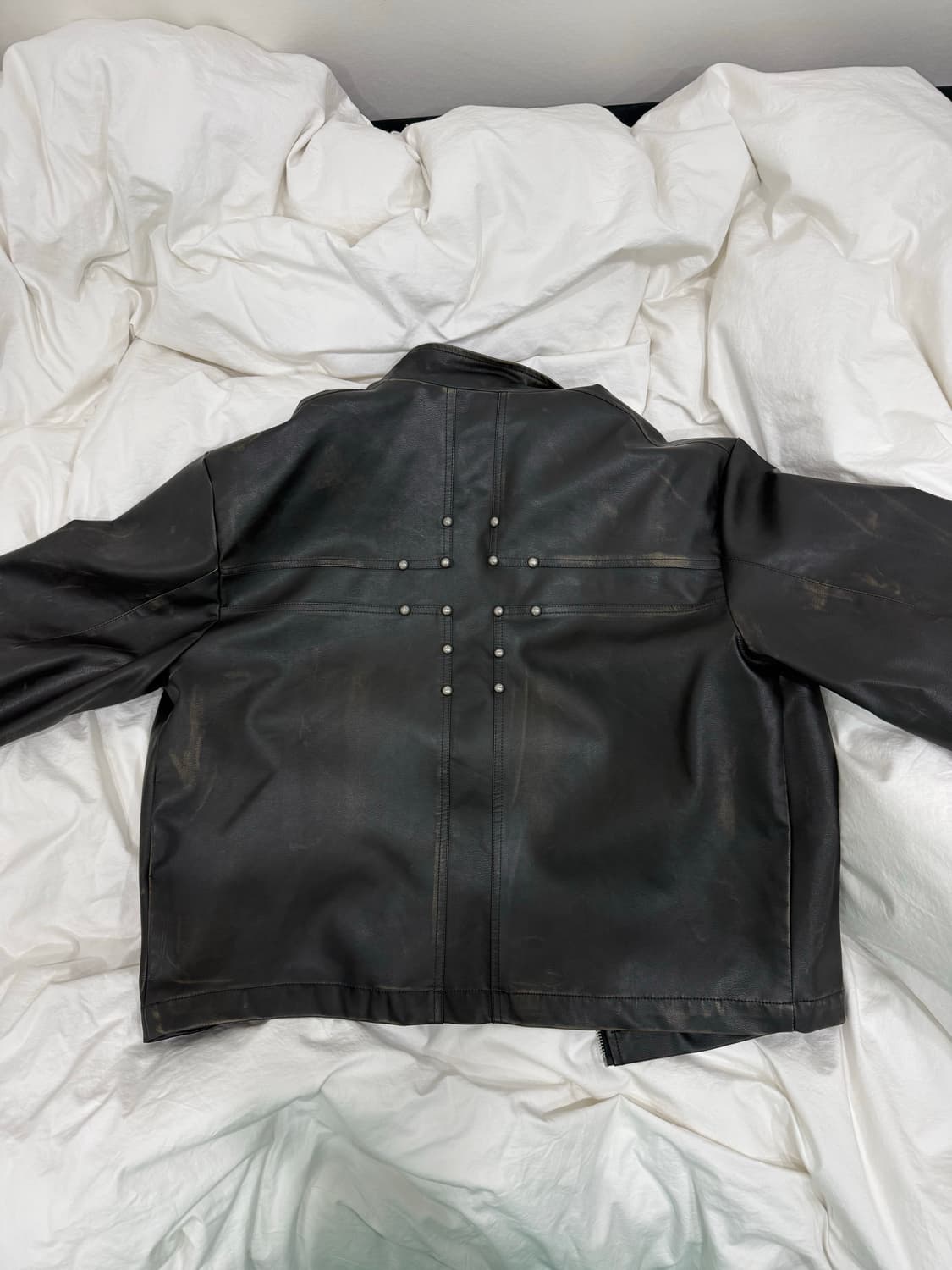 Leather jaket 상품이미지5