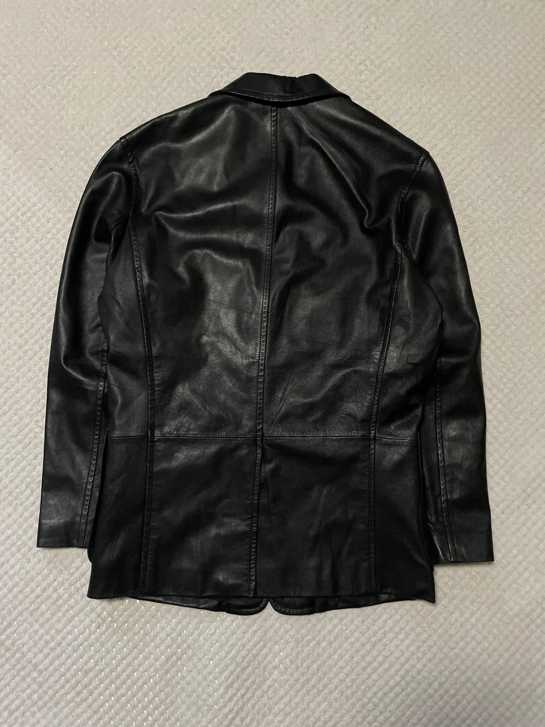 KENNETH COLE 케네스 콜 웨스턴 무드 램스킨 양가죽 레더 자켓 상품이미지2