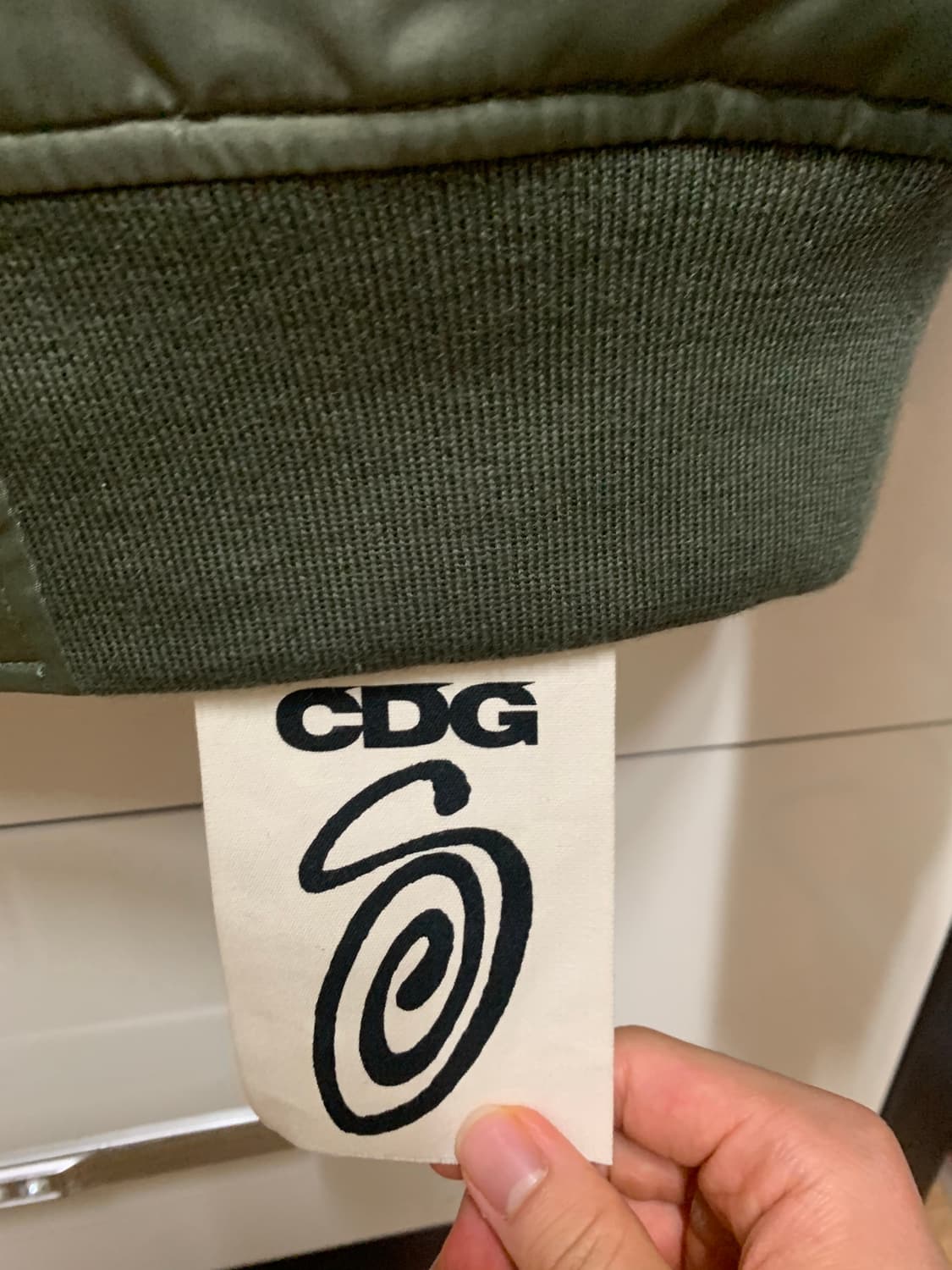 [M] 스투시xCDG 꼼데가르송 MA-1 자켓 상품이미지7