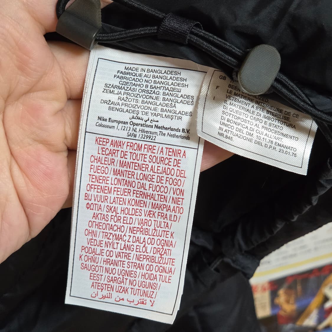 나이키 ACG 구스다운 퍼후드 블랙 패딩 상품이미지10