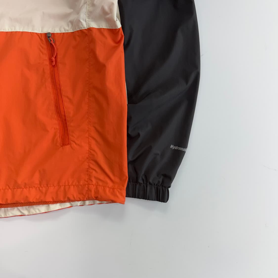 The north face 노스페이스 그레이 오렌지 배색 바람막이 상품이미지5