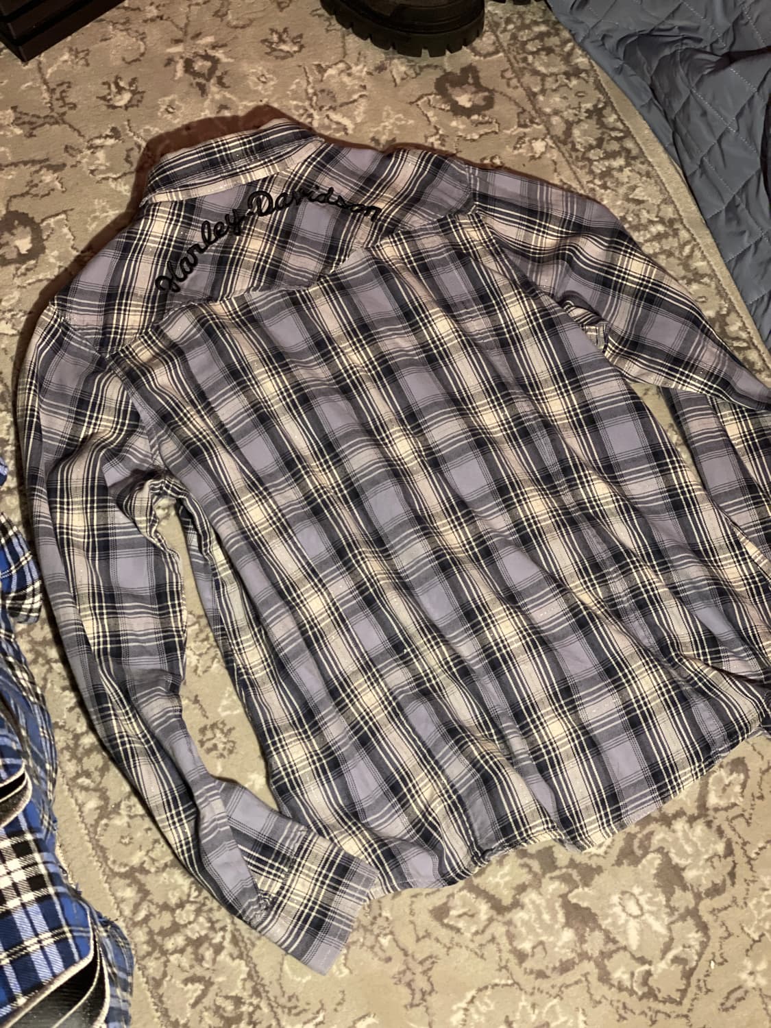 할리데이비슨 플란넬 셔츠 상품이미지2