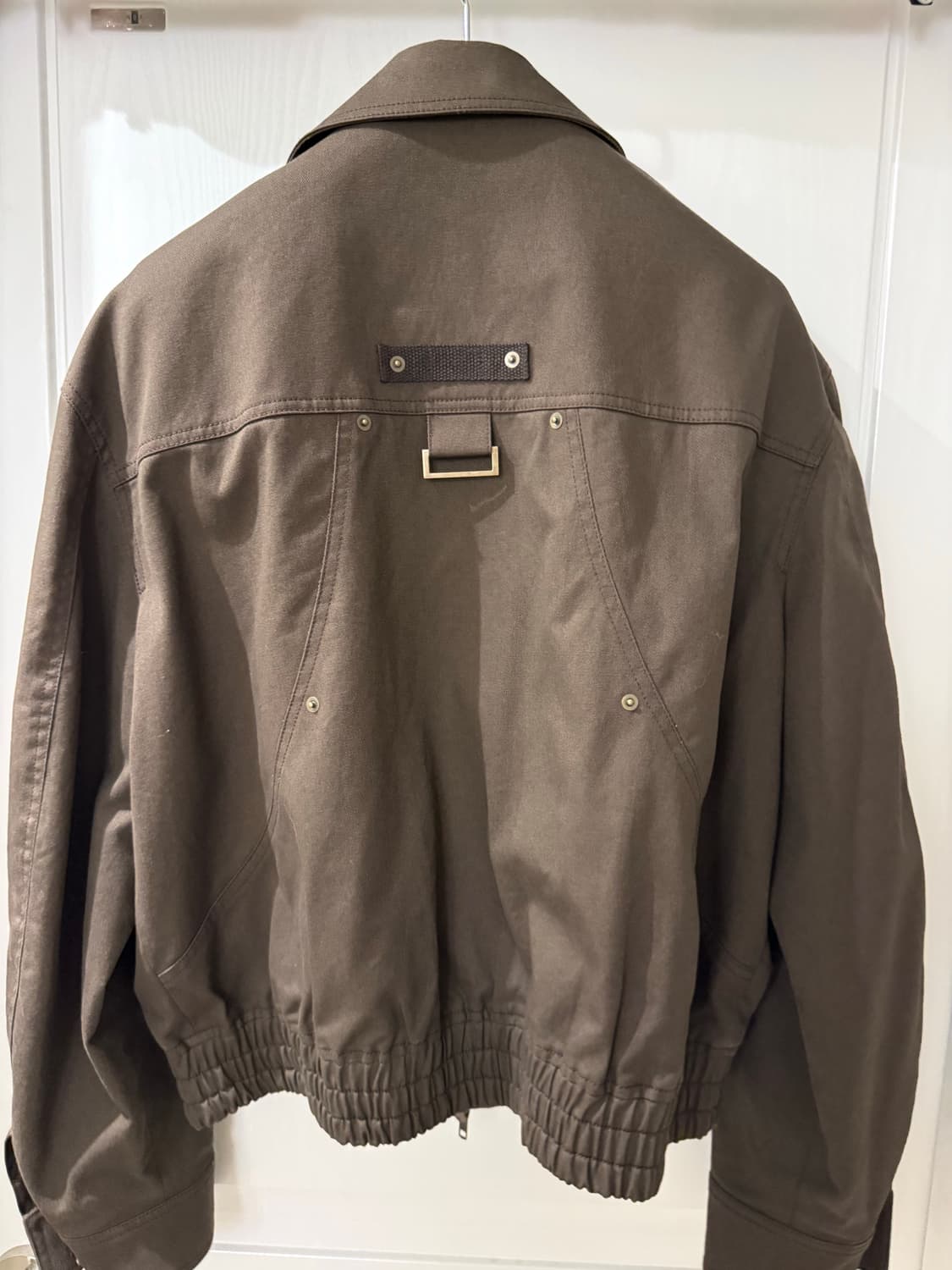 엘무드 워크 포켓 치노 블루종 자켓 브라운 48 상품이미지10