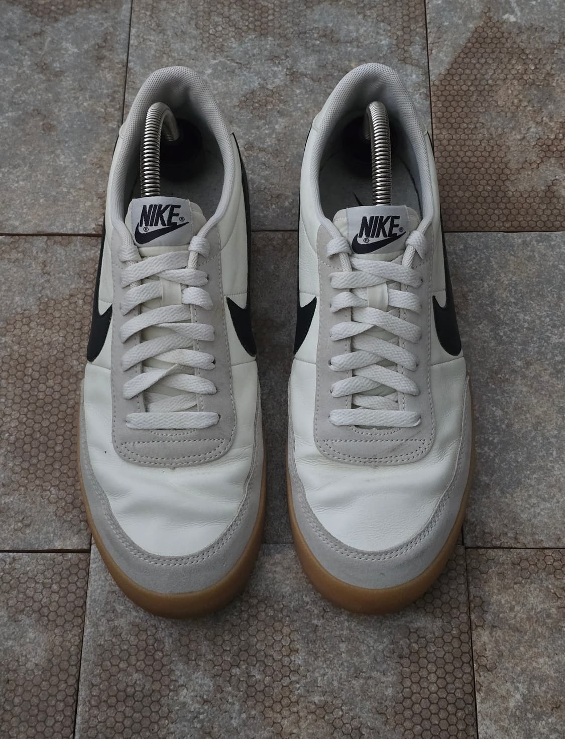 (280)나이키 킬샷 2 레더 오일 그레이 검  상품이미지2