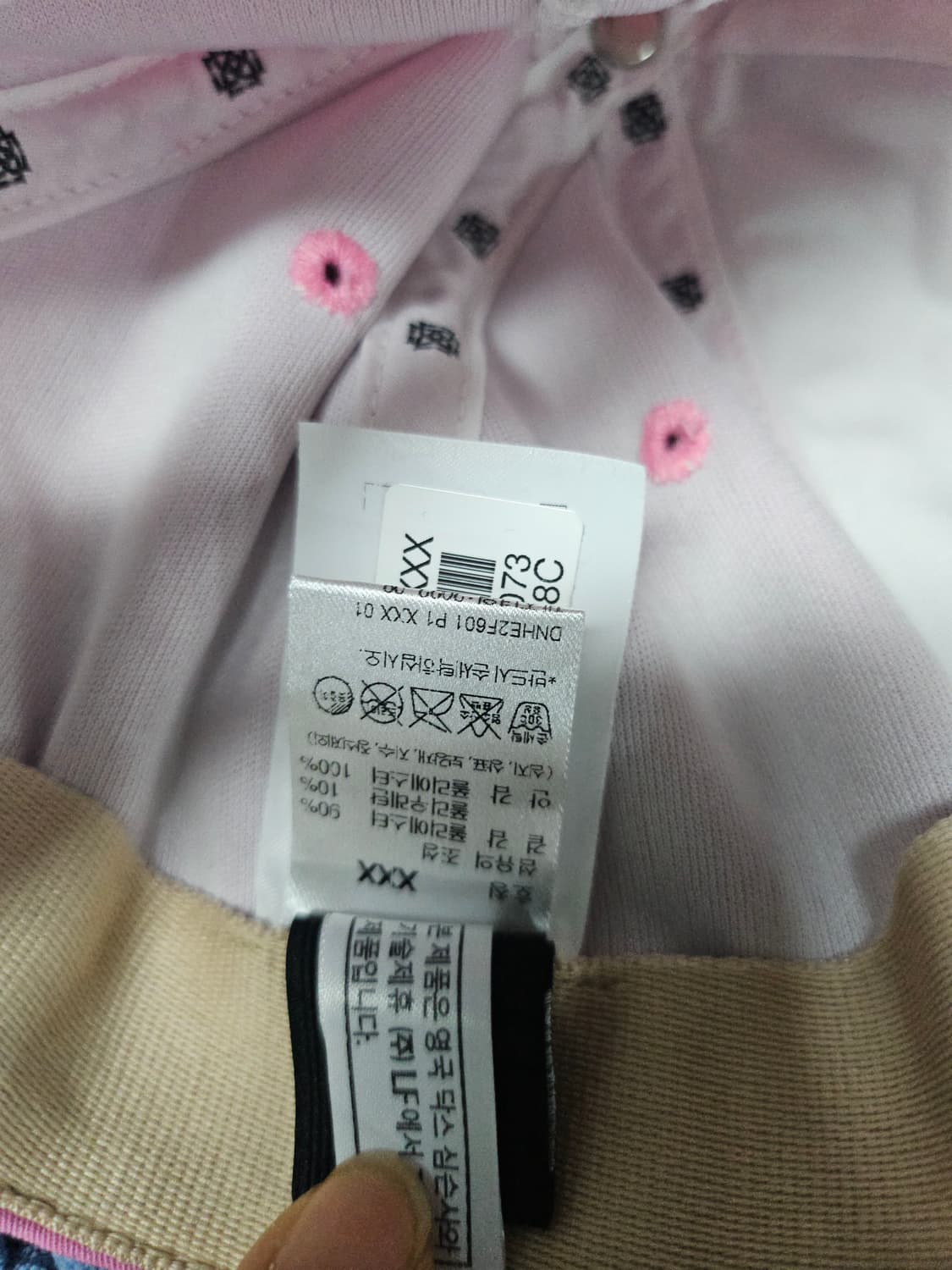 닥스 골프 핑크색 볼캡 모자 상품이미지7