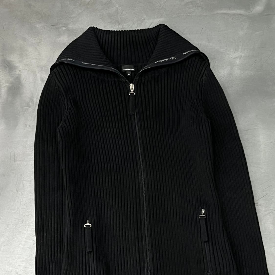  캘빈클라인 진스 투웨이 니트 집업 y14675 상품이미지3