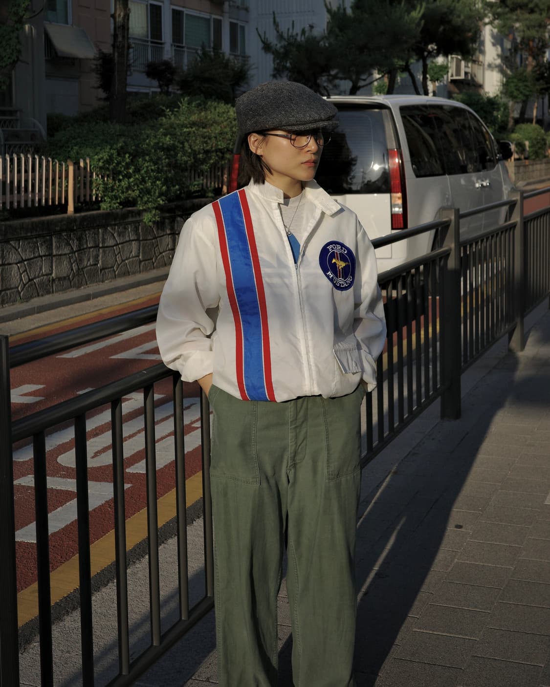 80s hanna hats 도네갈 트위드 플랫캡 상품이미지6