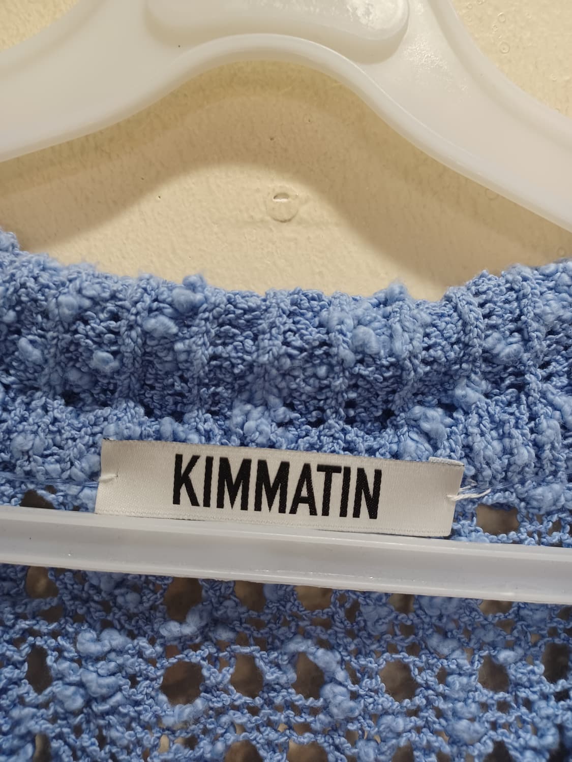 KIMMATIN 마뗑킴 파란색 니트  상품이미지3