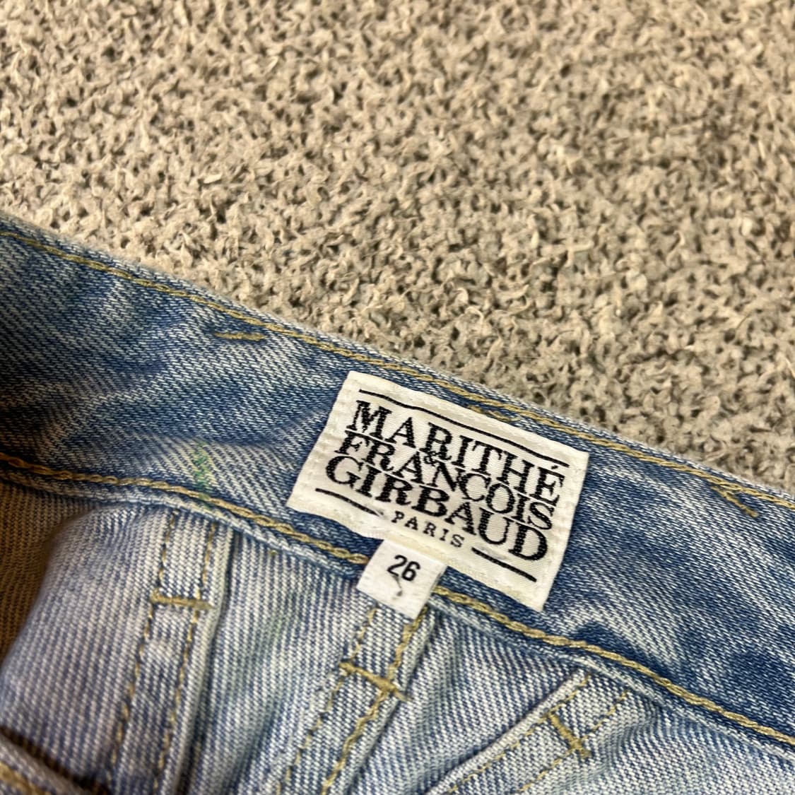 마리떼 프랑소 와저버 데님 팬츠 상품이미지4