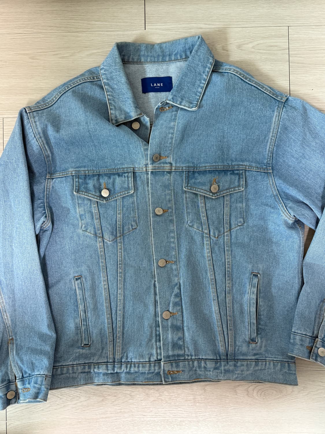 빈티지 연청 자켓 XL 상품이미지1