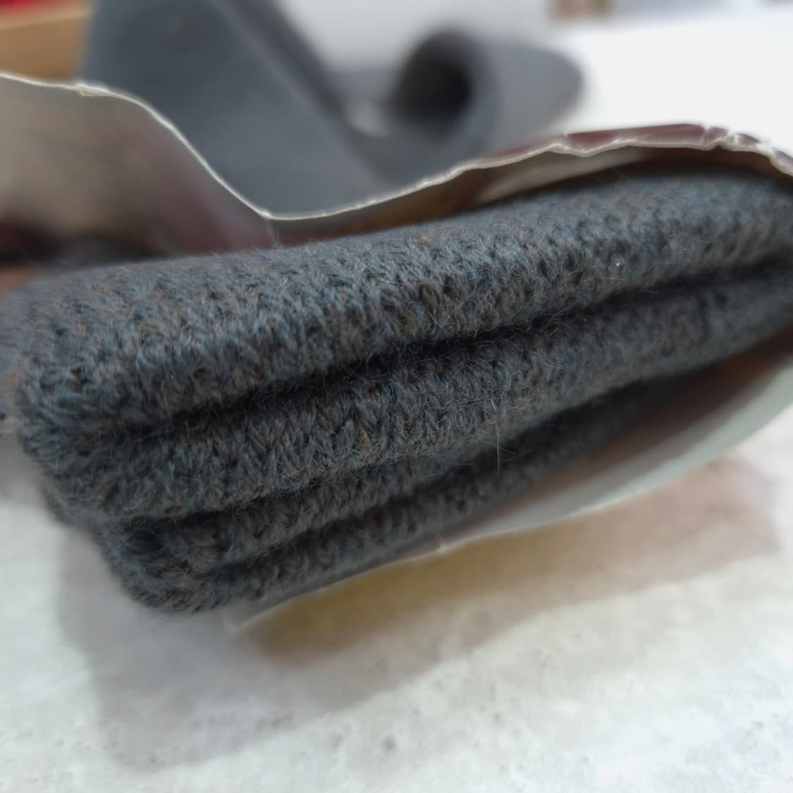 차콜 건강 니트 레그워머 남녀공용 상품이미지5