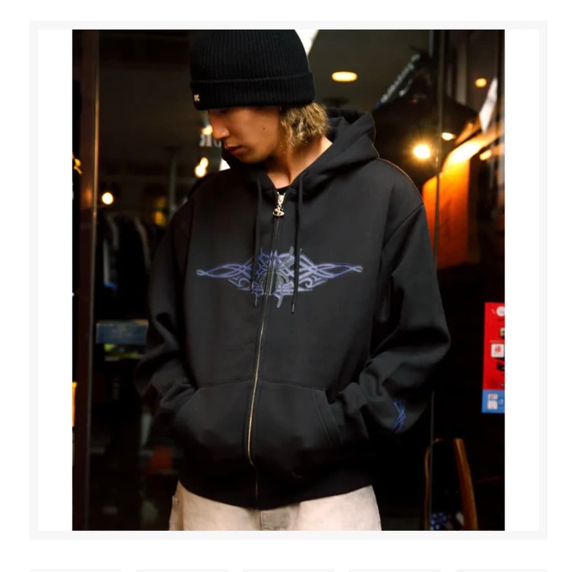 Yardsale - widow zip hooded sweatshirt 상품이미지4