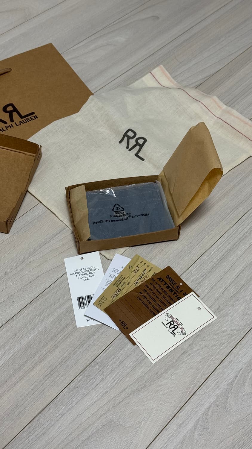 [OS] RRL 인디고 데님 카드 홀더 상품이미지3