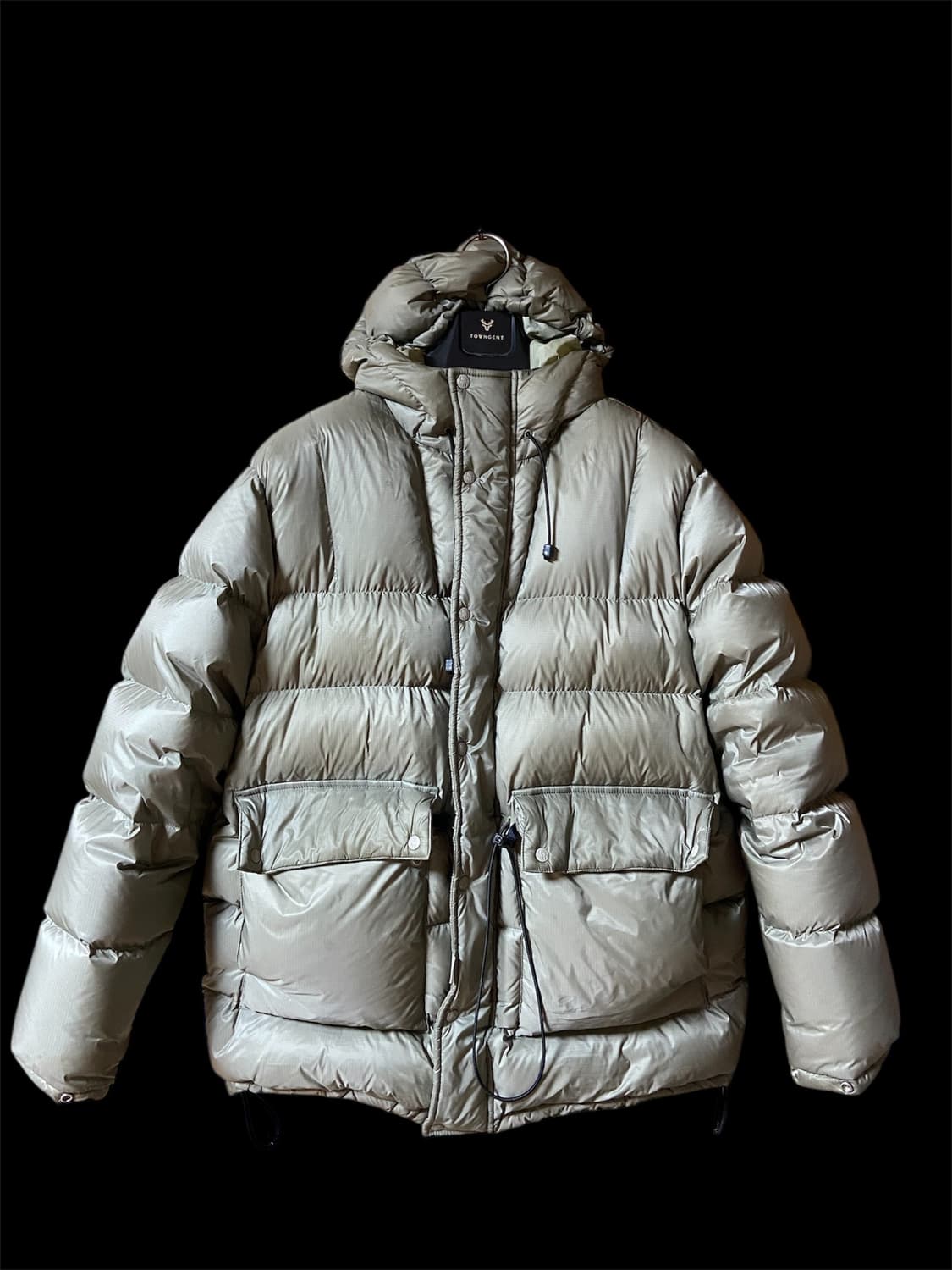 (S) 페치선데이 구스 스톰파카 카키 상품이미지2