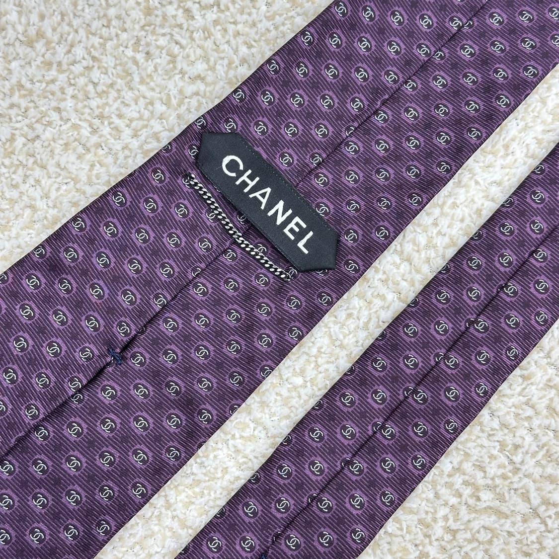 샤넬 실크 넥타이 상품이미지4