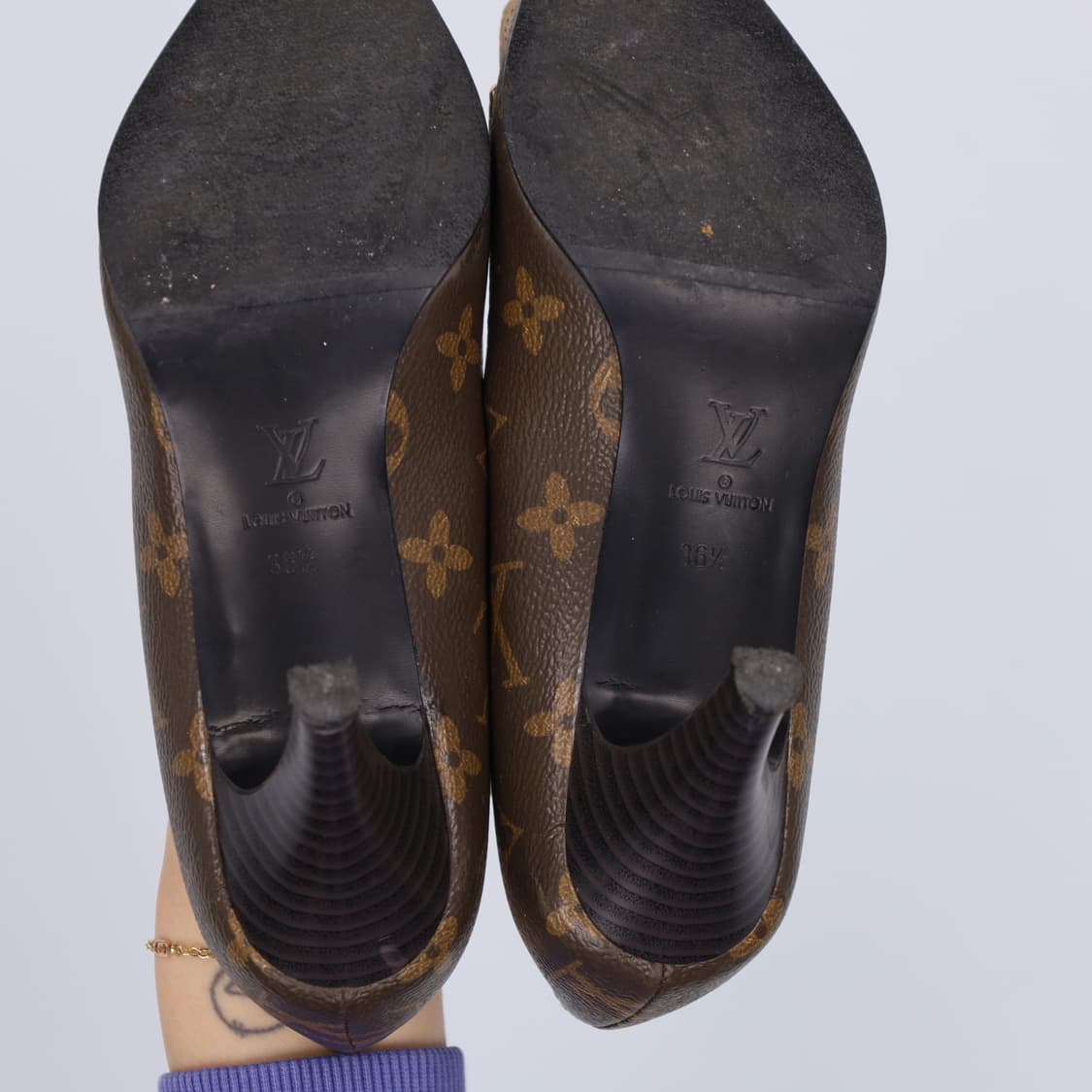 36 2/1 빈티지 패턴 구두 0310H1 상품이미지4