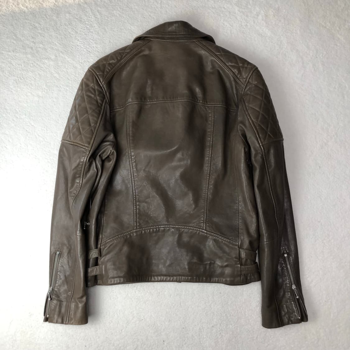 올세인츠 양가죽 더블 라이더자켓 상품이미지5