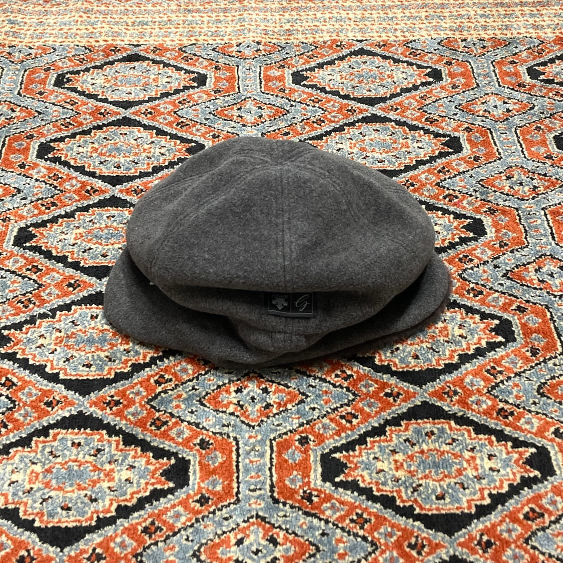 데상트 그레이 귀마개 헌팅캡 FREE 상품이미지2