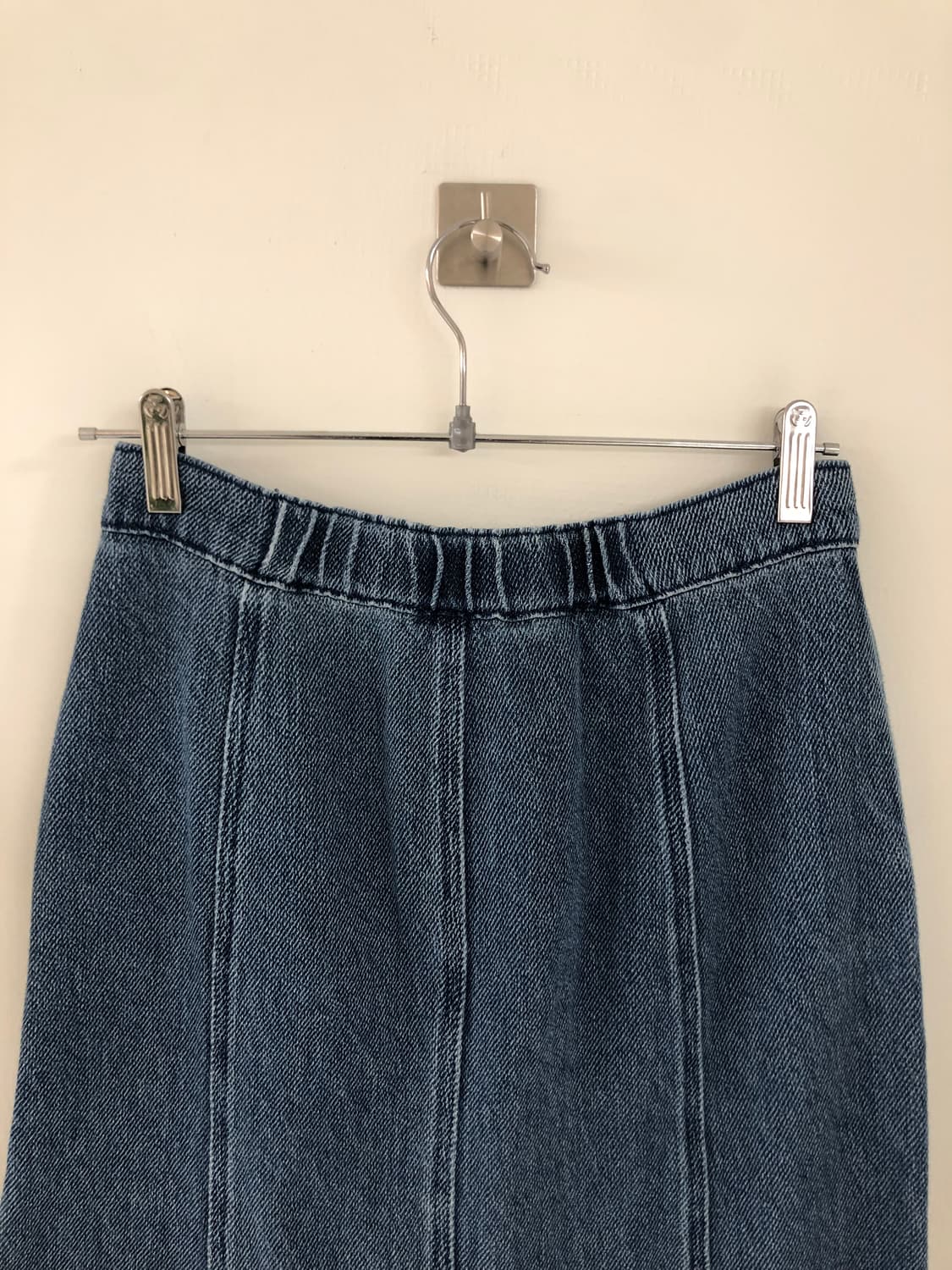 일본빈티지 데님 플레어 롱스커트 상품이미지8