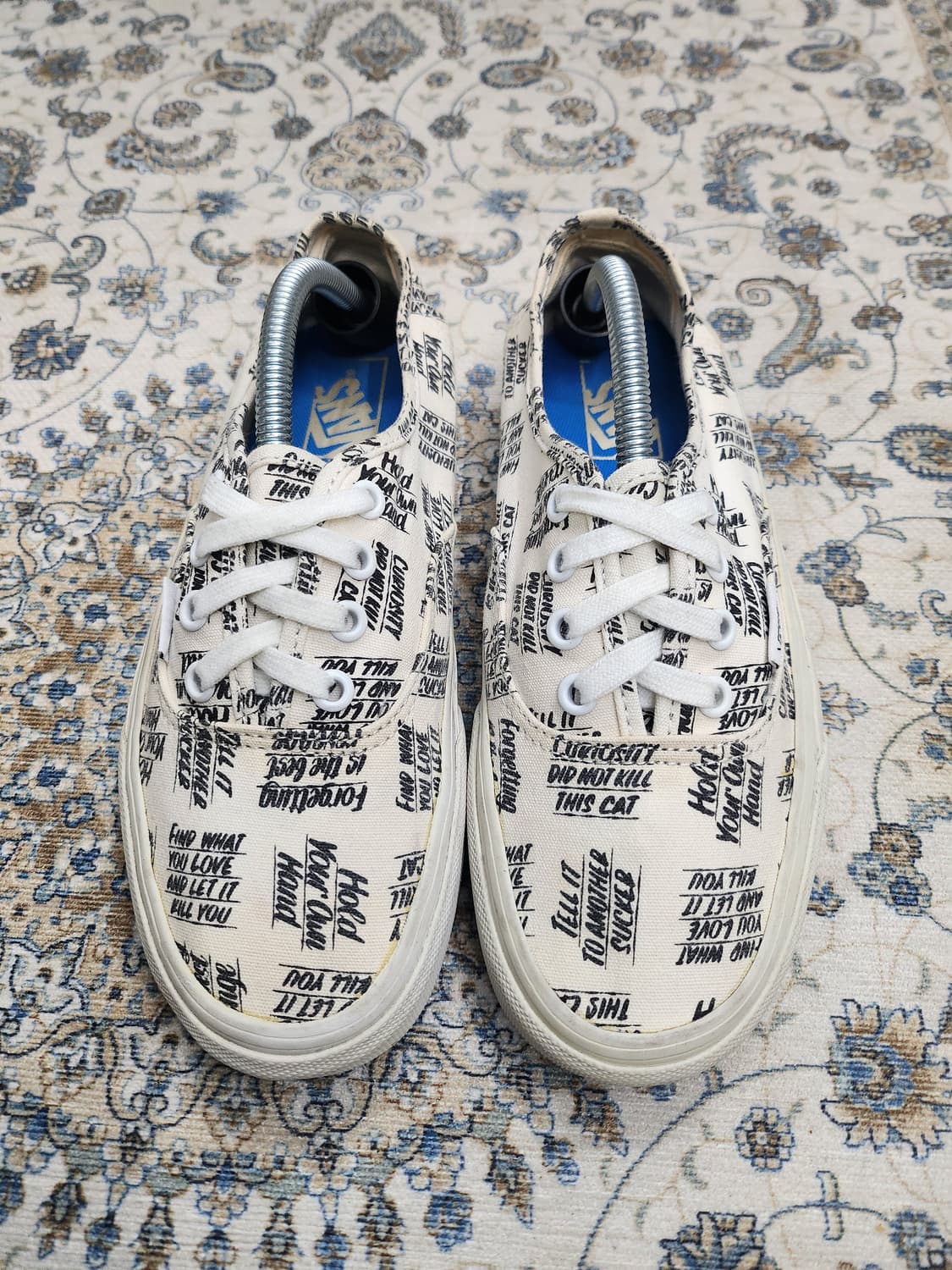 반스 본펜시 어센틱 레터링 스니커즈 230mm 상품이미지1