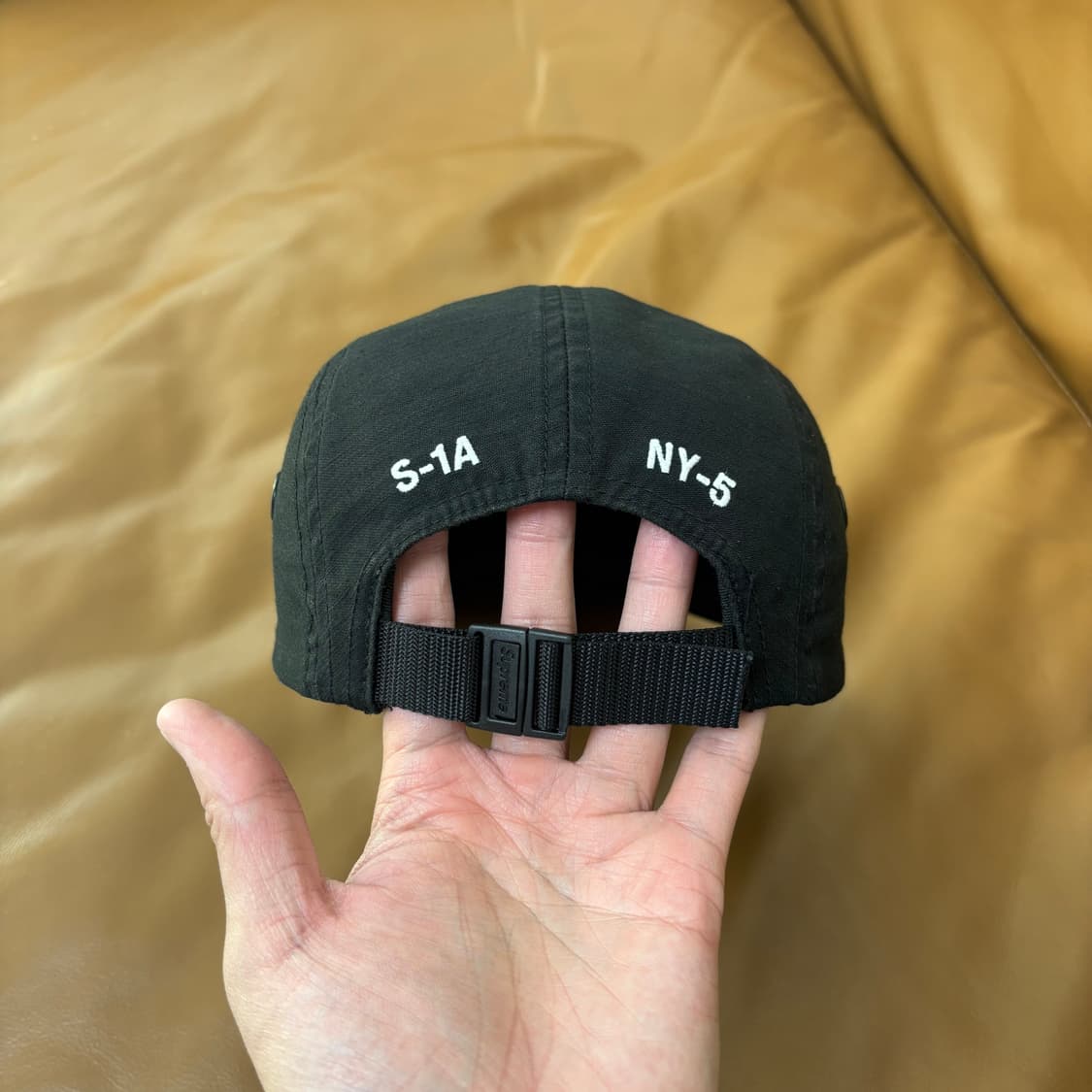 Supreme 슈프림 23fw 밀리터리 블랙 캠프캡 모자 (Black) 상품이미지8