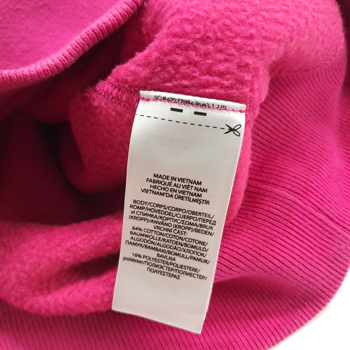 CN655W S 폴로 랄프로렌 QR 핑크 기모 스웻 맨투맨 상품이미지8