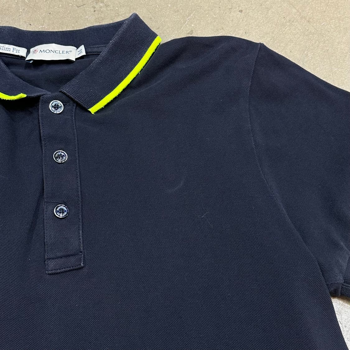 M 몽클레어 슬림핏 반팔 카라티 상품이미지6