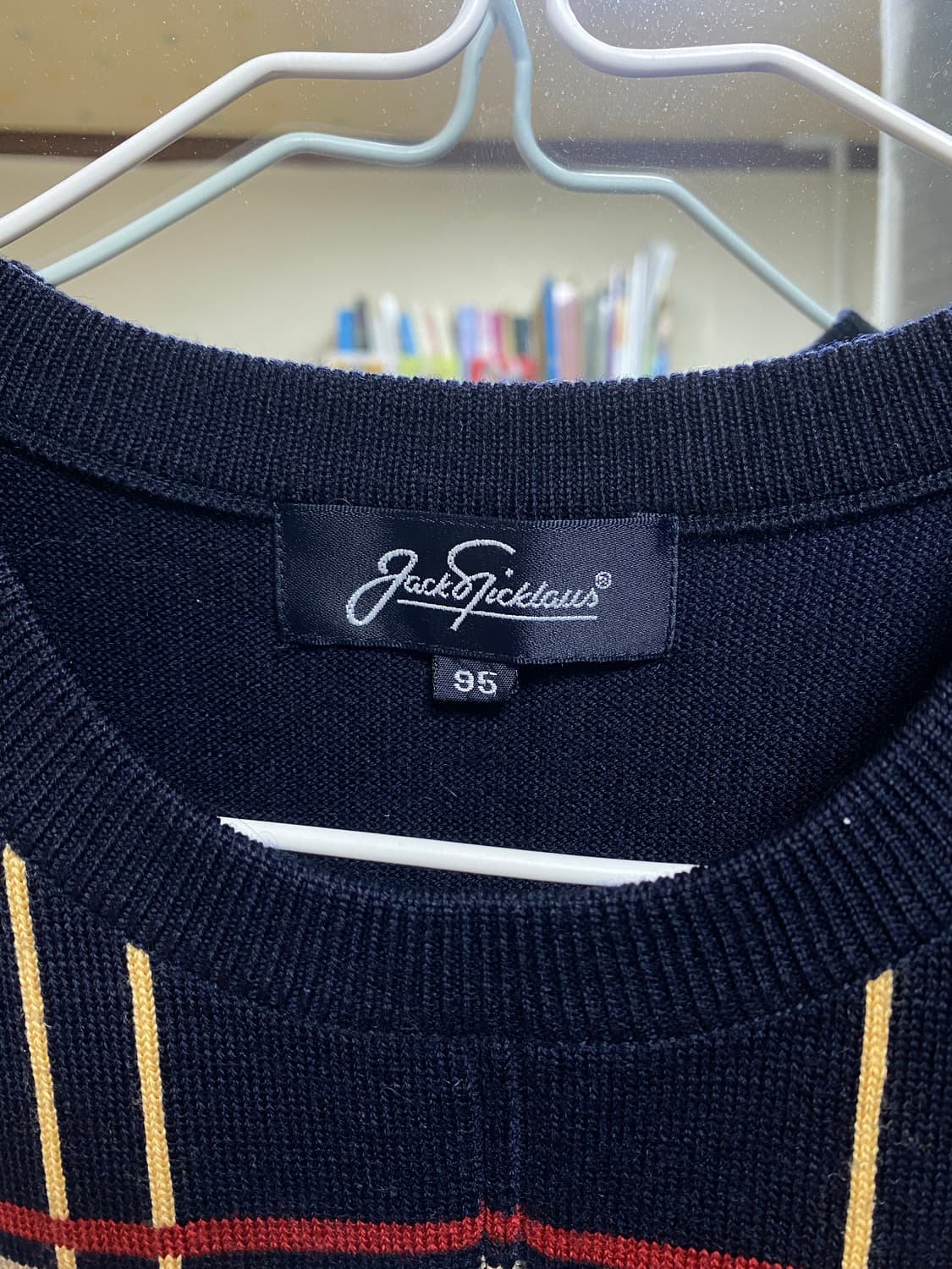 잭니클라우스 체크 니트 조끼 상품이미지2