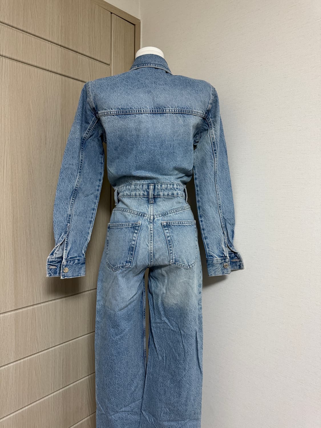 자라) 데님 점프수트 상품이미지5