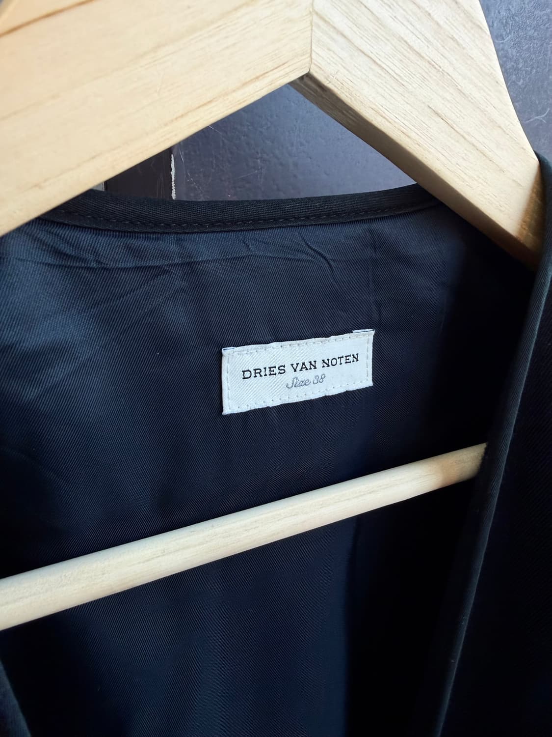 38/ 드리스반노튼 하이브리드 패널 벨티드 코트자켓 상품이미지5