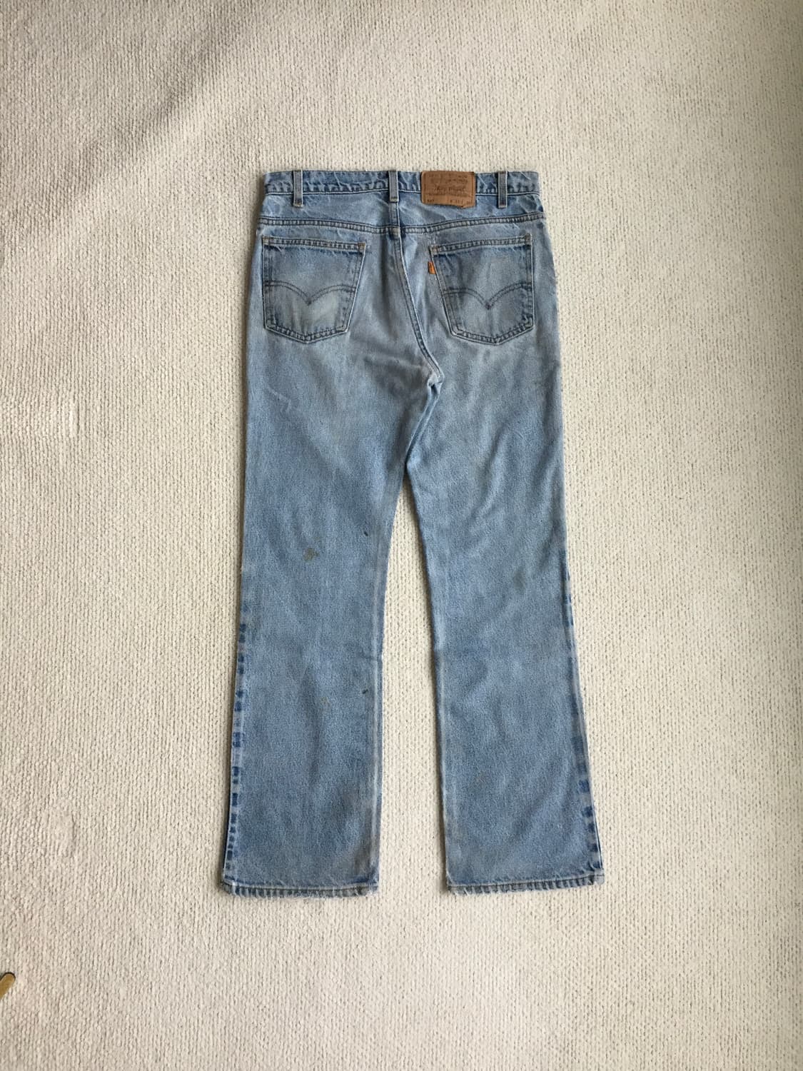 90‘s levis 517 리페어 부츠컷 데님 굿페이딩 상품이미지5