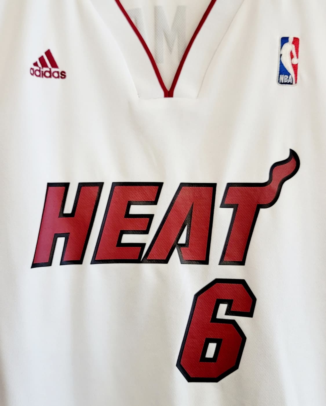 아디다스 NBA 마이애미 히트(No.6 르브론제임스) 져지(유니폼) 상품이미지5