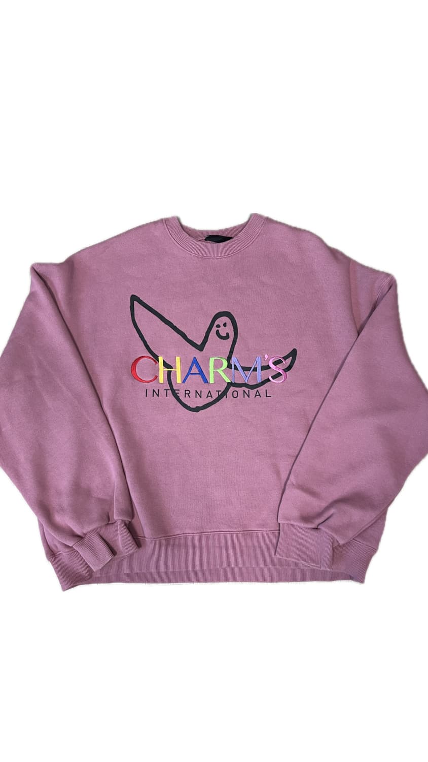 마크곤잘레스X참스 콜라보 맨투맨 핑크  상품이미지1