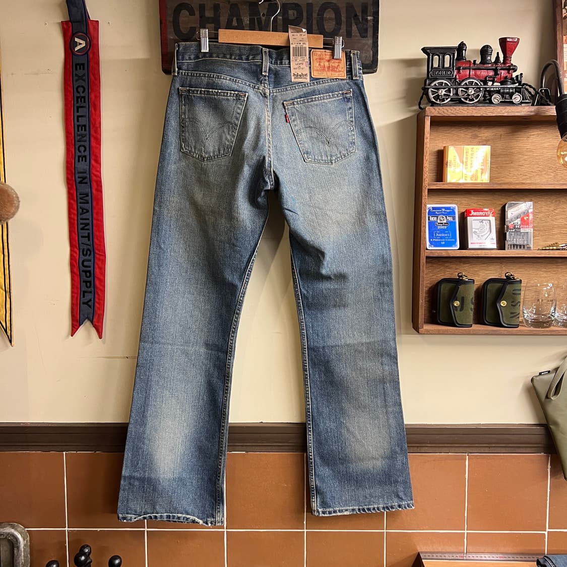 00's 리바이스 527 부츠컷 32x32 Size Mexico 데드스탁 상품이미지5
