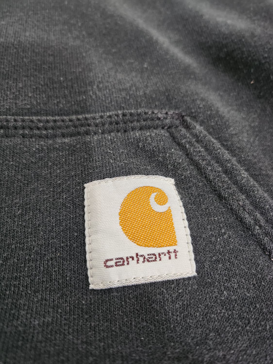 칼하트(Carhartt) 블랙 후드 티셔츠 상품이미지6