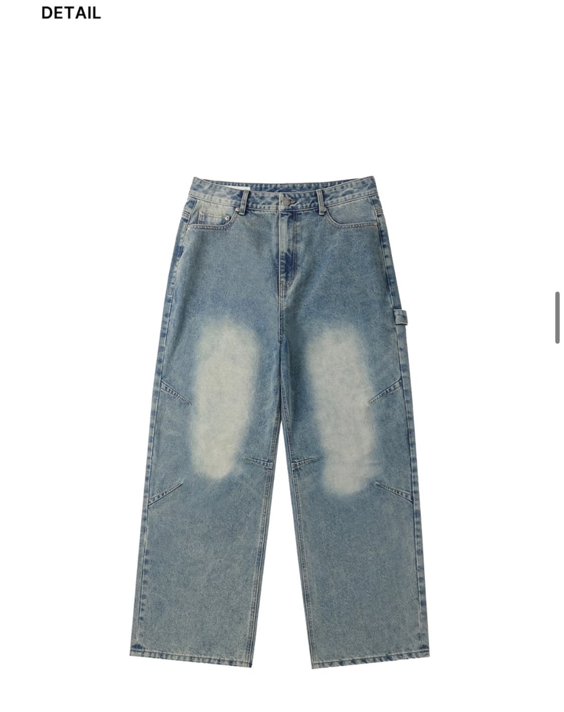 (S) 아워데이즈 어셈블 와이드 벌룬 데님 팬츠 [LIGHT BLUE] 상품이미지9
