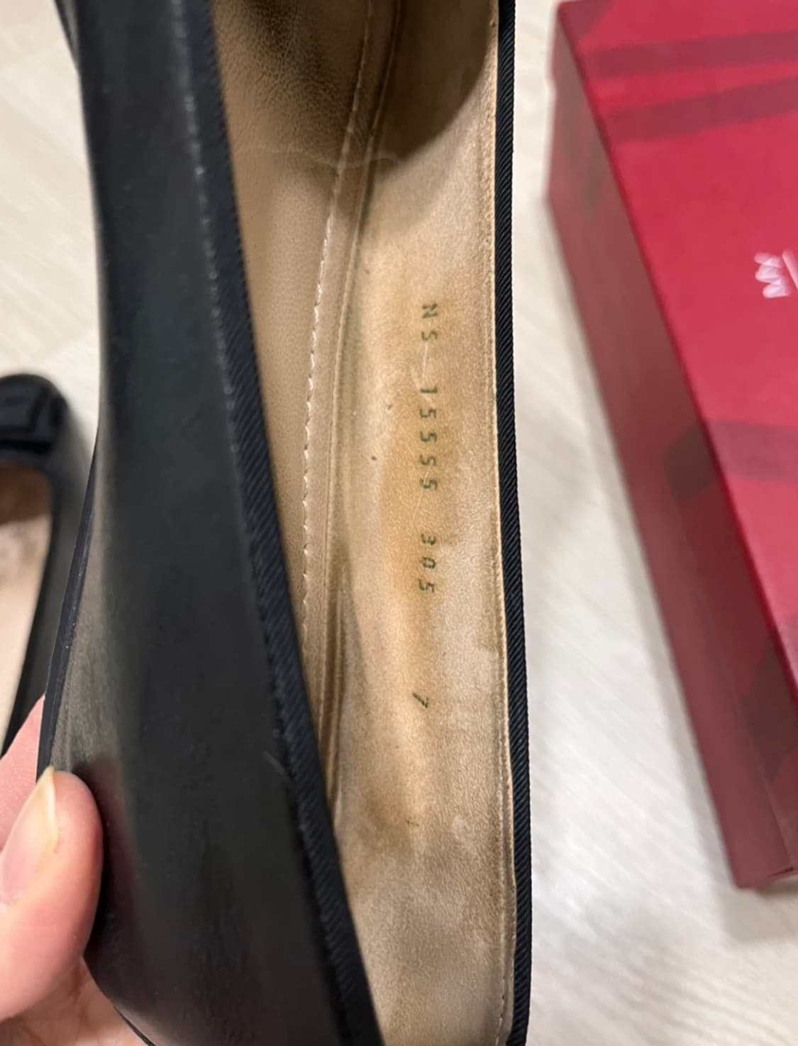 My Ferragamo 마이 페라가모 블랙 리본 플랫슈즈_7사이즈(245 상품이미지5